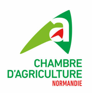 Logo de la Chambre d'Agriculture de Normandie, représentant l'engagement en faveur de l'agriculture durable.