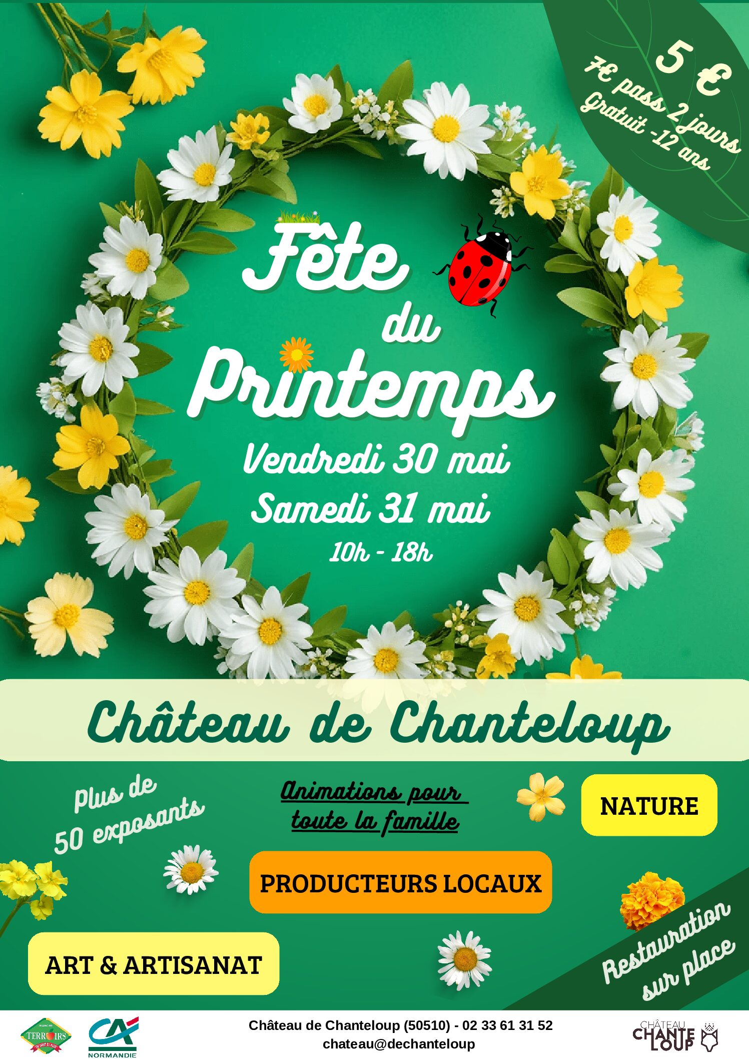 Fête du Printemps au Château de Chanteloup (50)