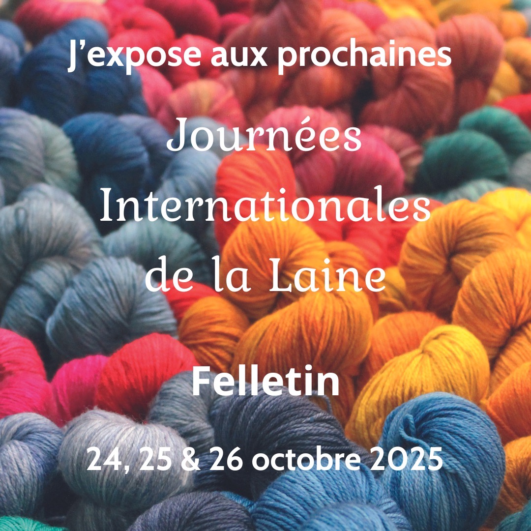 Journées Internationales de la Laine de Felletin (creuse) du 24 au 26 octobre 2025