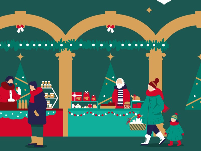 Marché de Noël au Château de Regnéville (50)
